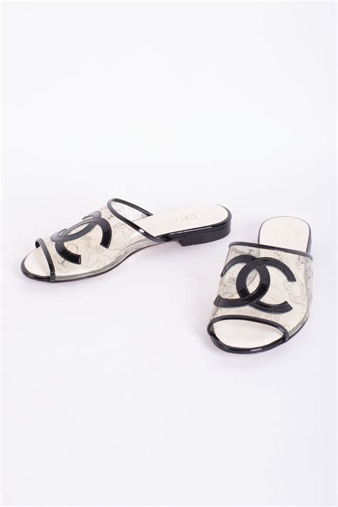 chanel clear slides nordstrom|chanel sandals official website.